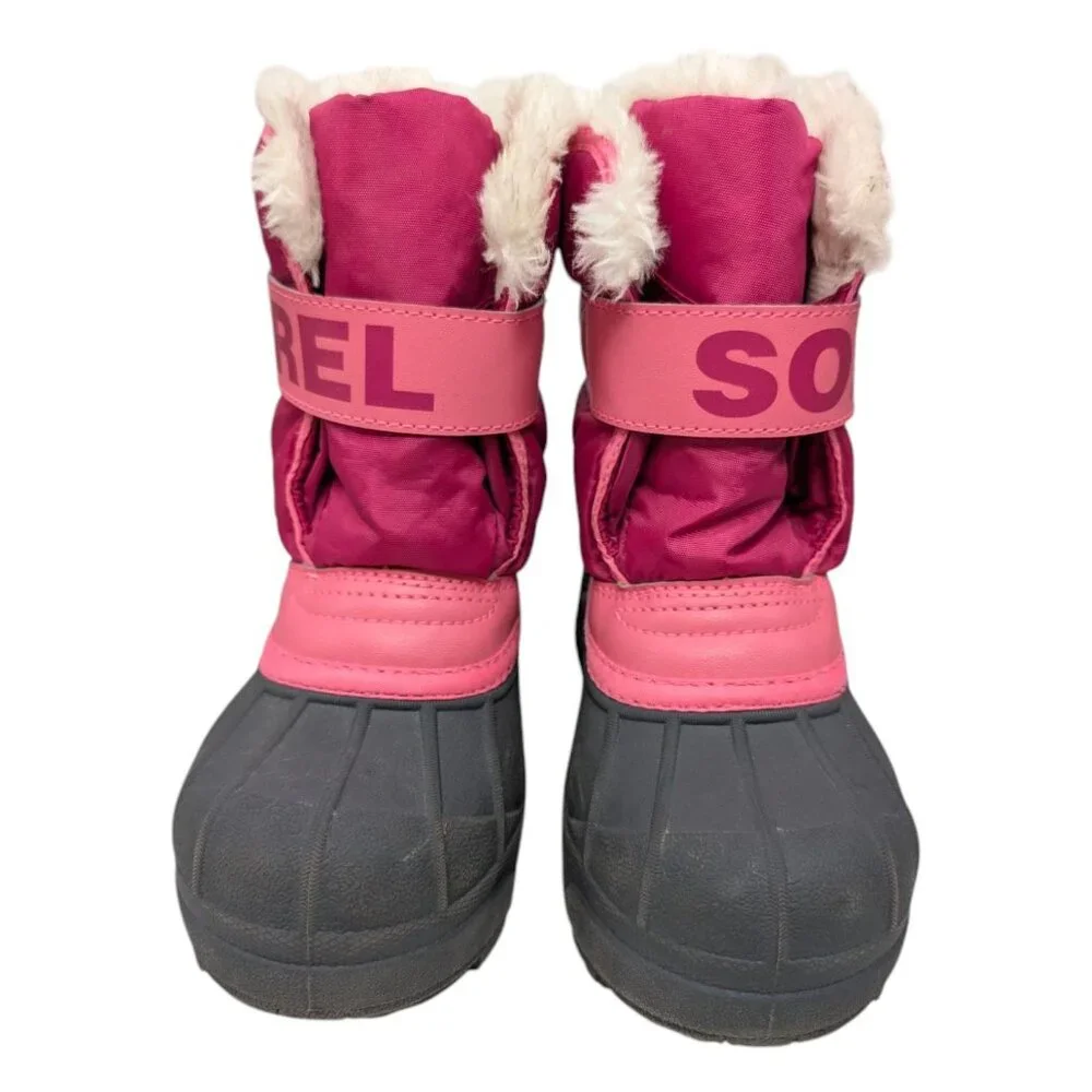 Sorel Commander Pink Winter Snow Boot